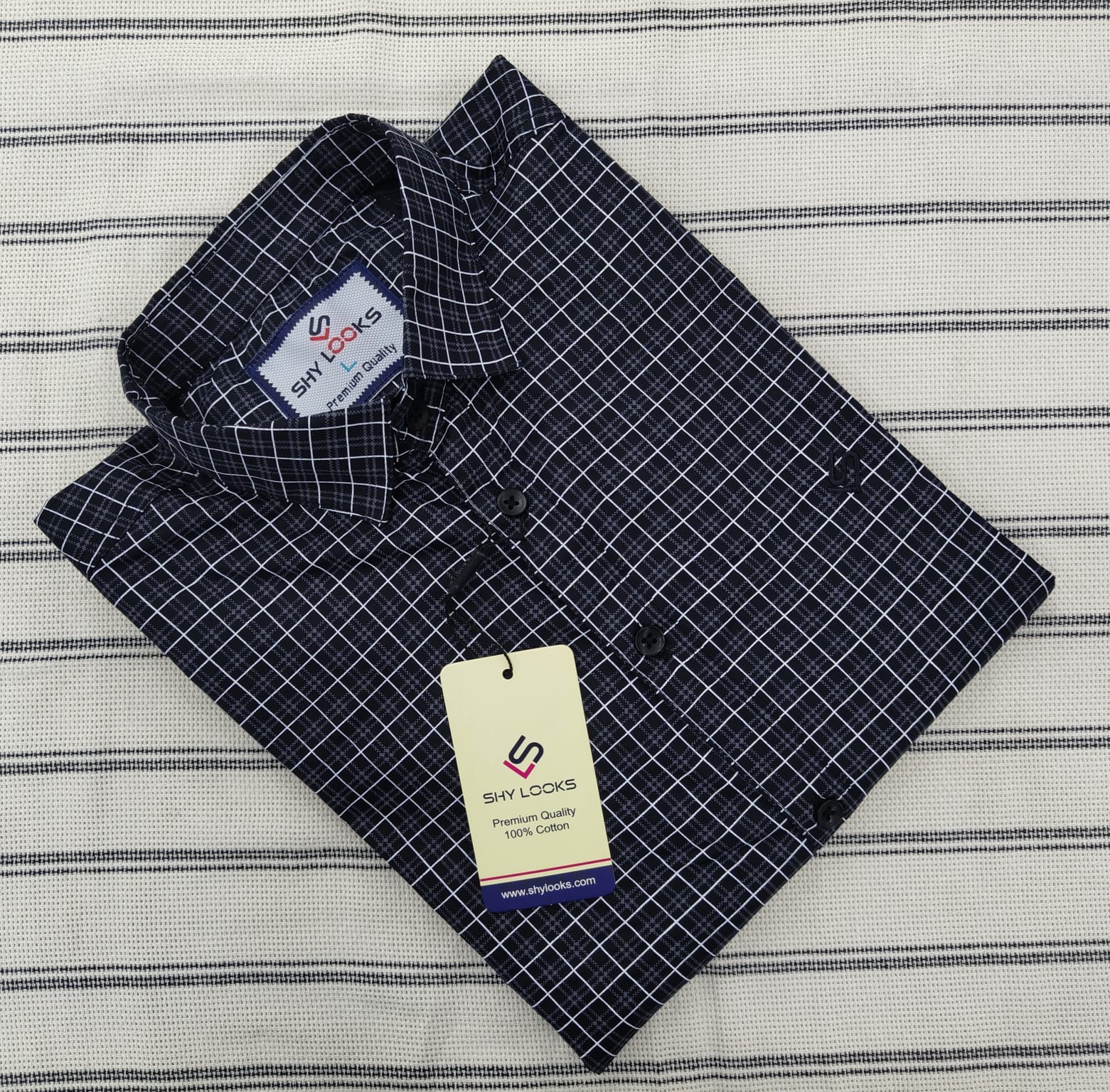 Cotton full Sleeve Check Shirt for Men's