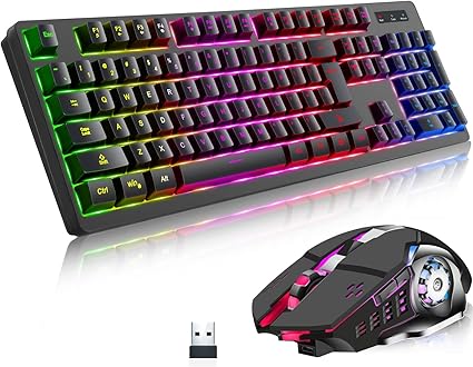 RGBB 699GS Wireless RGB  wireless Keyboard Mouse