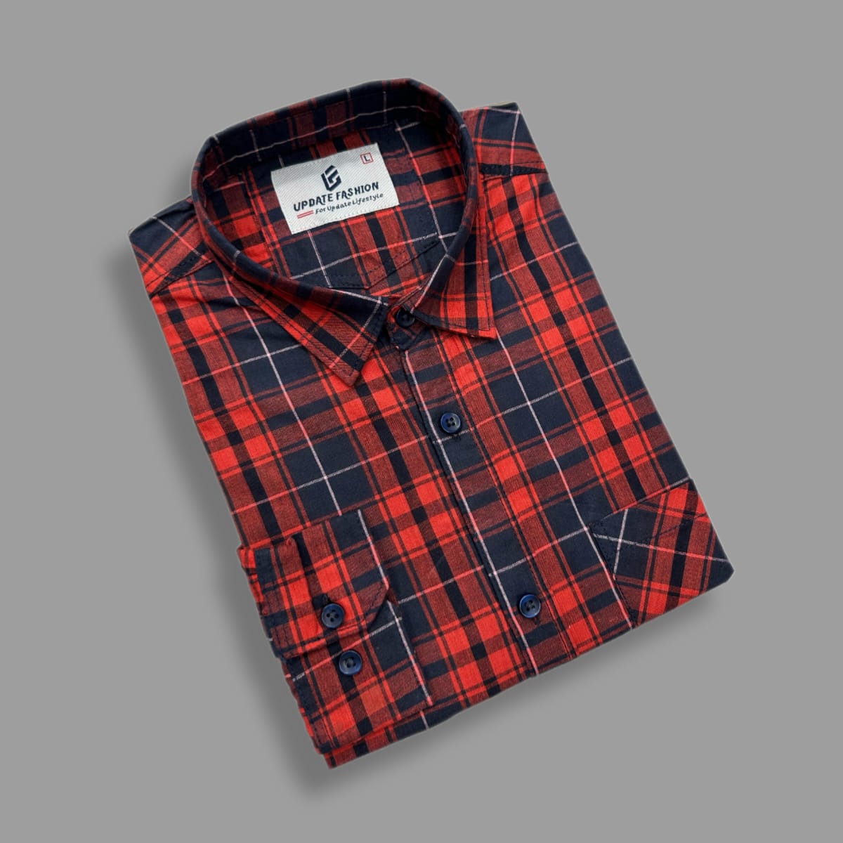 Full Sleeve Check Shirt for Men's