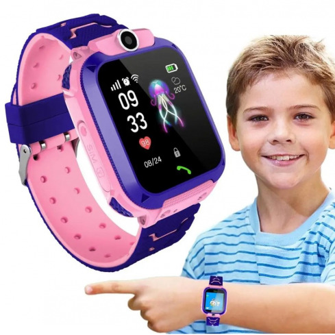 Q12 Kids Smart Watch LBS Smart Watch Telephone SOS Anti-Lost Watch Children Gift For IOS Android