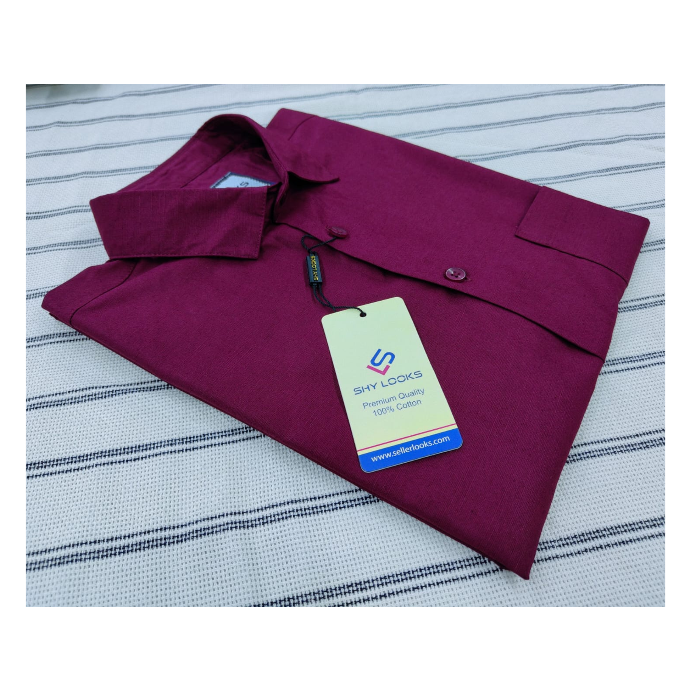 Premium Cotton Feel Half Sleeve Shirt For Mens