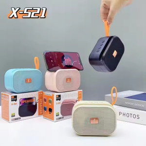 X-521 Bluetooth, USB, SD Card & FM Radio Supported Hi-Fi Audio Extra Bass Speaker