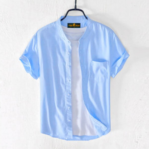 Fashionable half-sleeve shirt for men