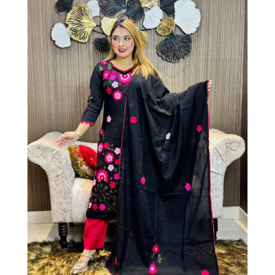 Pride soft cotton full applique Three-piece.