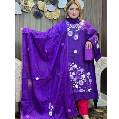 Pride soft cotton full applique Three-piece."