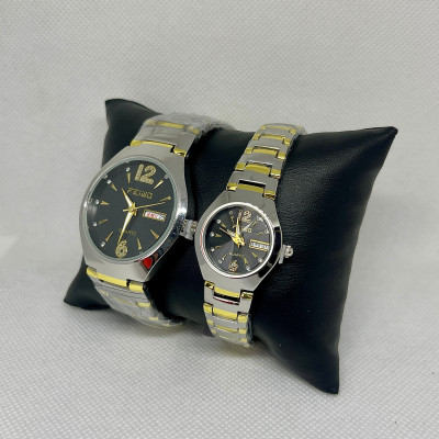 Feiwo Stainsles Steel Couple Watch