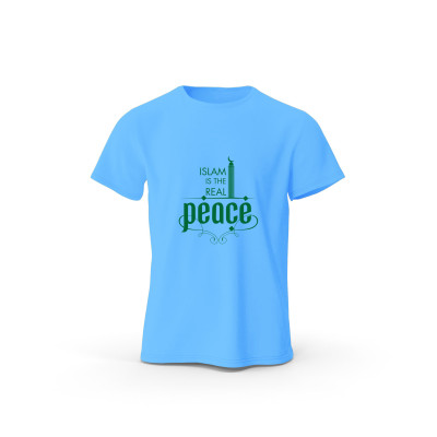 Jersey Febrics T-shirt with Islamic Message