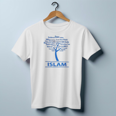 Jersey Fabrics Islam Tree T-shirt