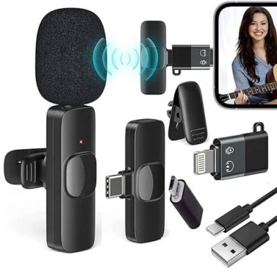 K8 Wireless Microphone for type c  and iPhone