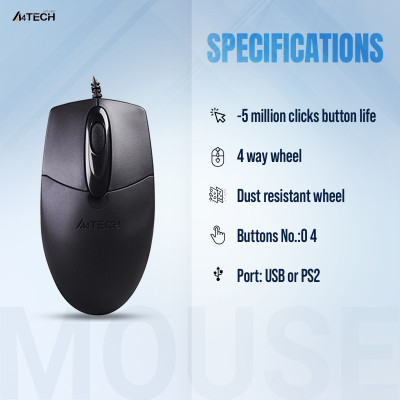 A4tech OP-720  Wired Mouse