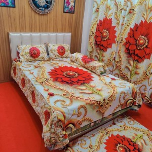 Water Proof  China Premium 3D Design Bed Sheet