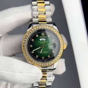 Rolex Quartz Movement Stainless Steel Analog Watch for Men