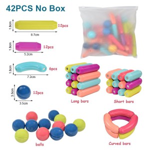 Big Size Magnetic Building Blocks Kid Toy Set Montessori Educational Magnetic Stick Building Bricks Construction Funny Toy Gift
