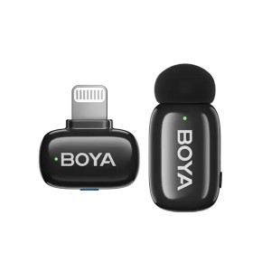 BOYA mini-16 The World's Tiniest Wireless Microphone (1RX, 1TX) for IOS Device's