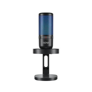 BOYA K3 Vibrant Lighting Condenser USB Microphone with RGB & Noise Cancellation