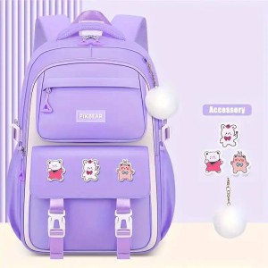 Kids Backpack Children School Bags Waterproof Primary Schoolbag Book Bag (Pink)