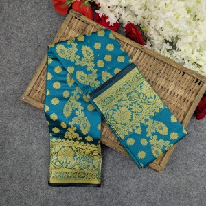 Premium Silk Katan Saree (Multiple Colors Available)
