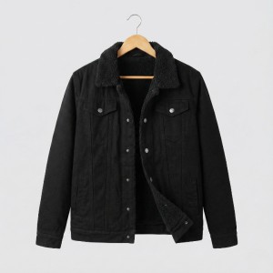 Premium Denim Sherpa Lined Jacket