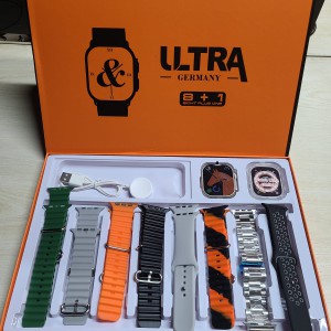 Y80 Ultra Smartwatch With 8 Strap