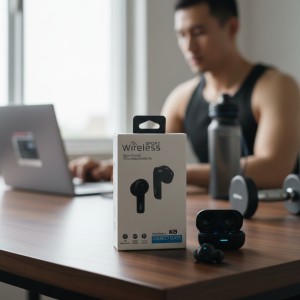 k8 Wireless Sport Earbuds Stereo Bass