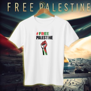 Jersey Fabrics Free Palestine T-shirt