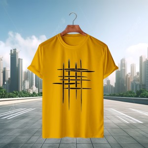 Half Sleeve Mesh T-shirt For Men