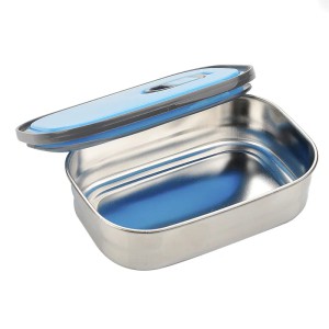 Lunch Box Tedemel Rectangle Stainless Steel Vacuum Food Containe (Medium size)