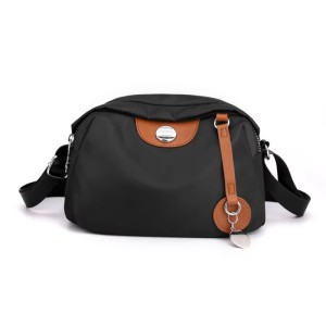 Casual Travel Waterproof Messenger Bag Trendy(Black)