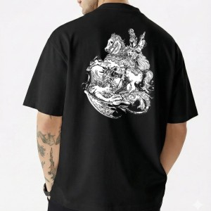 Men's Stylish Premium Drop Shoulder - White