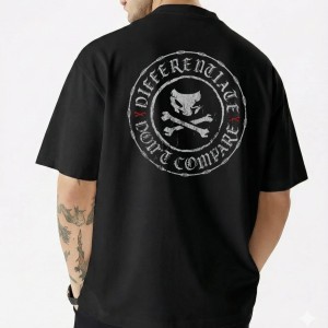 Men's Stylish Premium Drop Shoulder - Black