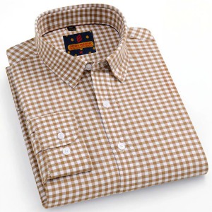 Mens long sleeve Grameen check shirt