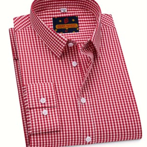 Mens long sleeve Grameen check shirt