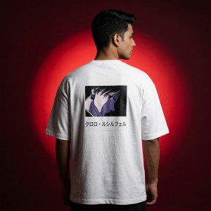 Men's Stylish Premium Drop Shoulder - White