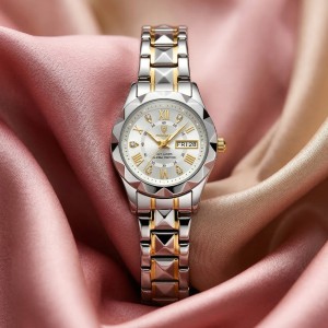 Poedagar Luxury Ladies Watch (Water Resistant)