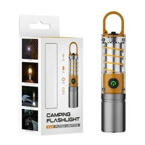 Camping Flashlight X10 Flood Lighting (Rechargeable)
