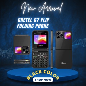 Gretel G7 Flip Folding Phone Dual Display Caseing