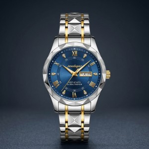 Poedagar Luxury Men's Watch (Water Resistant)