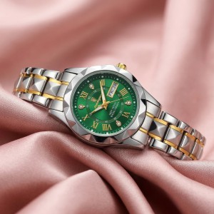 Poedagar Luxury Ladies Watch (Water Resistant)