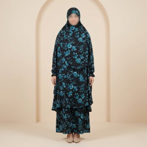 Elegant Palazzo long Khimar Set