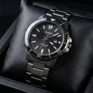 Casio Stainless Steel Water Resistance Watch