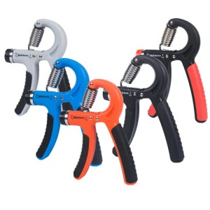 Adjustable Power Exercise Gripper Strengthener Hand Grip with Counter 5kg to 60kg Presser 1 pc