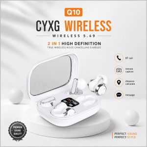Q10 HiFi Stereo Sports Noise Reduction Earbuds (Two Pairs)