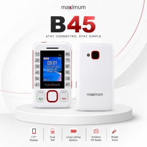 Maximum B45 Mini Card Phone