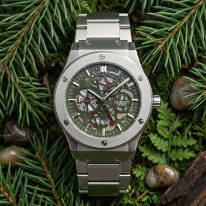 Hublot mechanical Water Resistant Stainless Steel watch