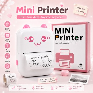 Portable Bluetooth Pocket Printer