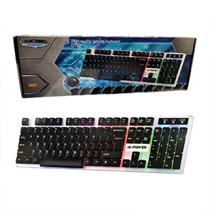 RGB Gaming Keyboard With Bangla Layout. D701-D702 Backlit Gaming Keyboard