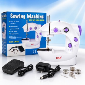 Portable Sewing Machine MLSM-202 | ডাবল স্পিড ও LED লাইট যুক্ত মিনি পোর্টেবল সেলাই মেশিন | Best Mini Sewing Machine for Home Use