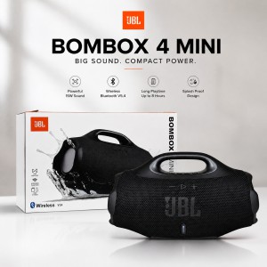 JBL Boombox 4 Mini Portable Wireless Speaker – 15W, Bluetooth 5.4, TWS