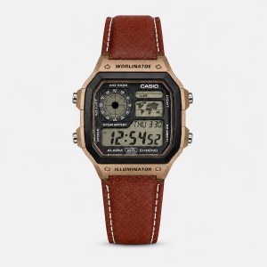 CASIO ILLUMINATOR LEATHER STRAP PREMIUM WATCH