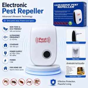 Ultrasonic Pest Repeller For Mouse, Cockroach, Spiders, Mosquito